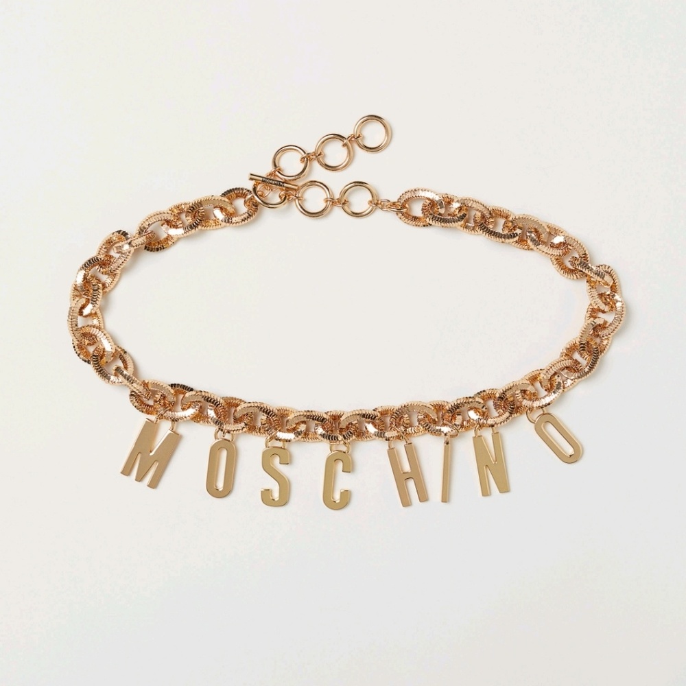 🚫SOLD🚫 H&M Moschino Gold Plated Belt